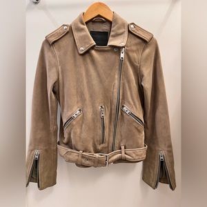 Women’s All Saints Balfern suede jacket US size 6